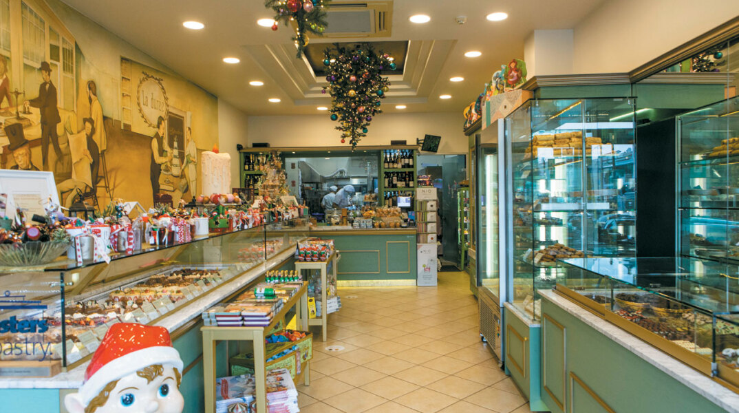 Εσωτερική φωτογραφία του εργαστηρίου σοκολάτας Durée du Goût