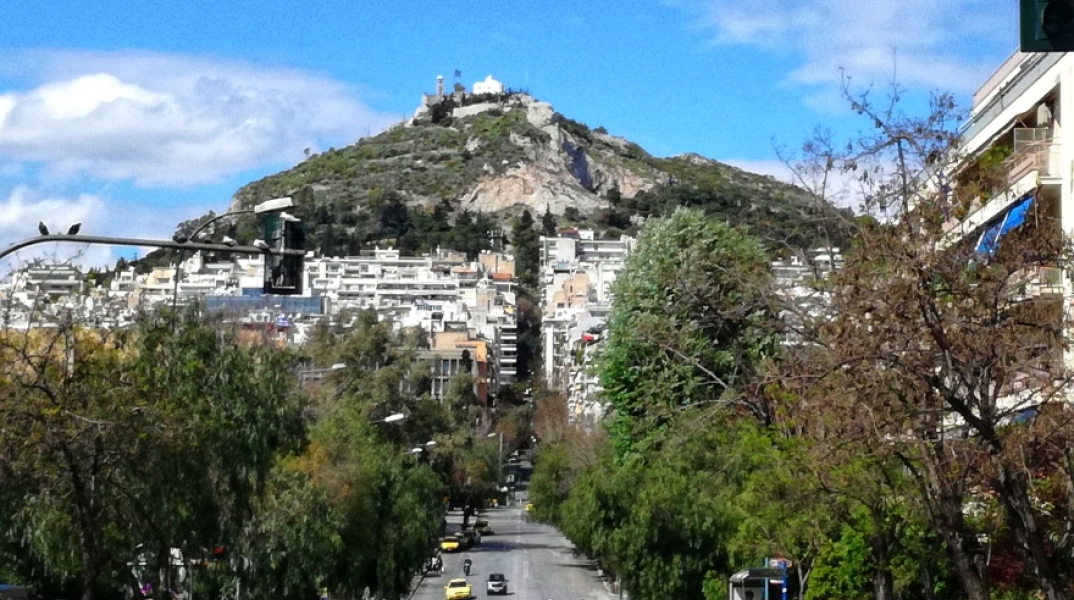 Ο λόφος του Λυκαβηττού