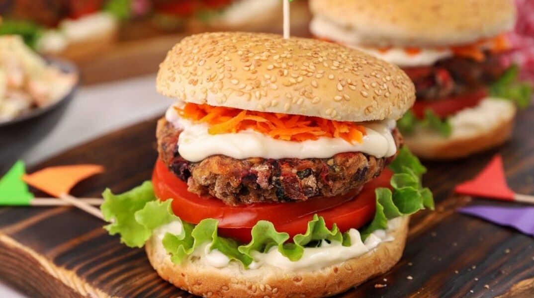 Burger λαχανικών