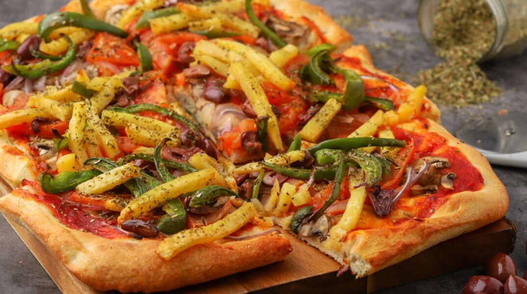 Συνταγή για νηστίσιμη πίτσα!