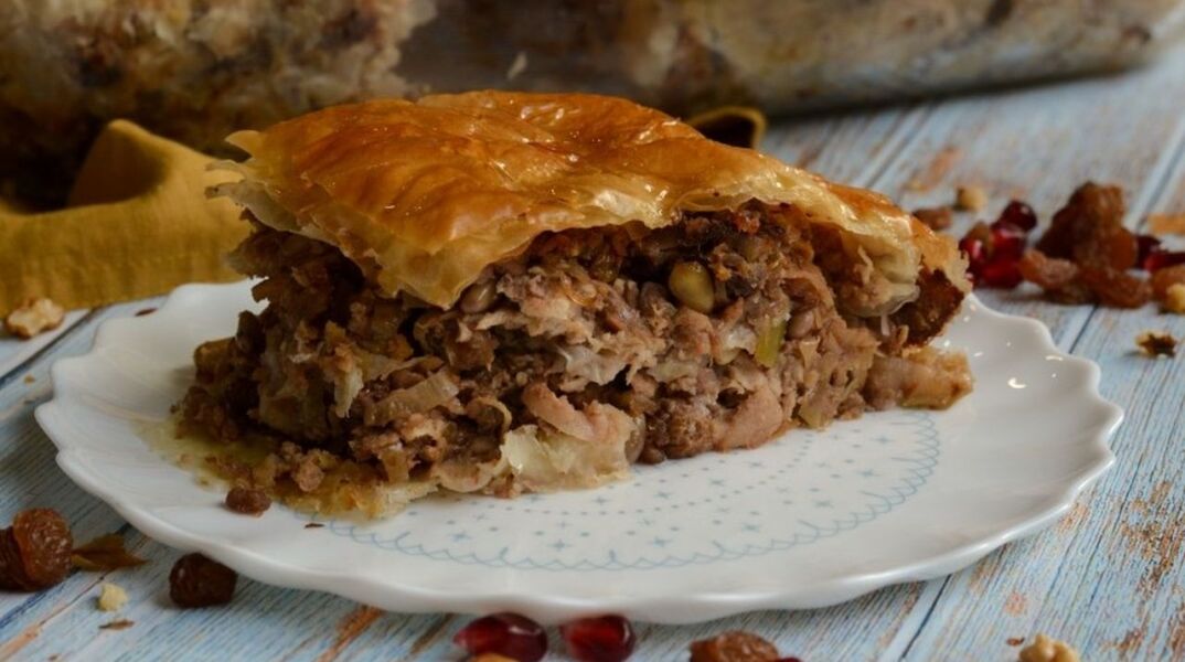 Πίτα με το κοτόπουλο που περίσσεψε