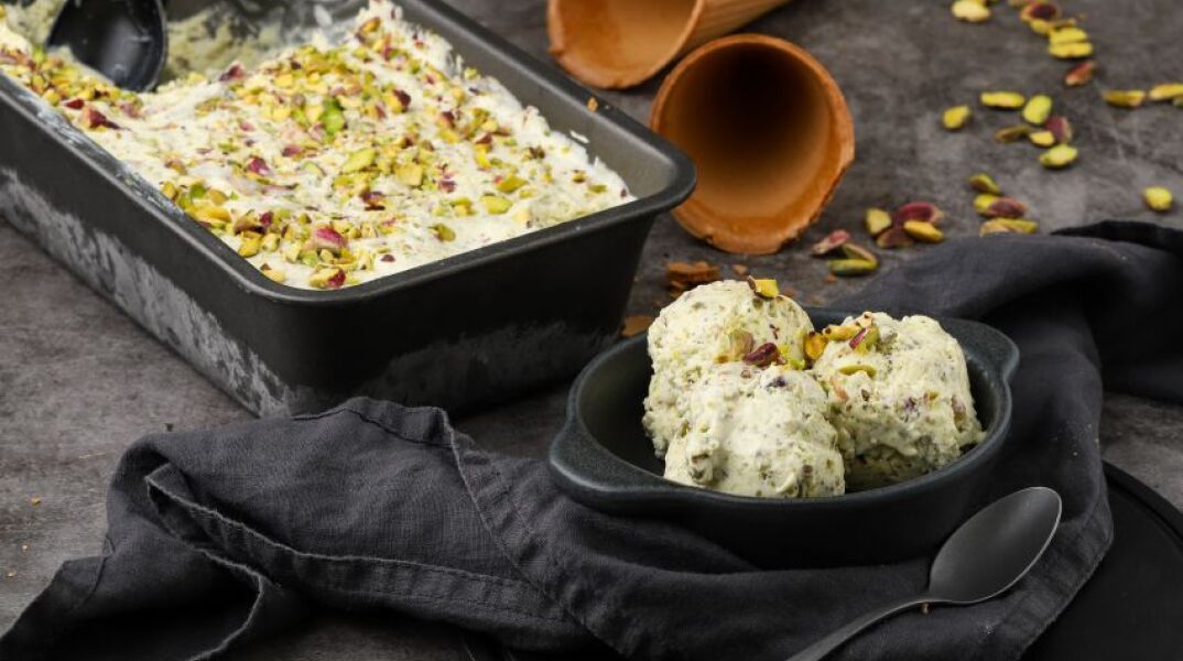 Παγωτό φιστίκι