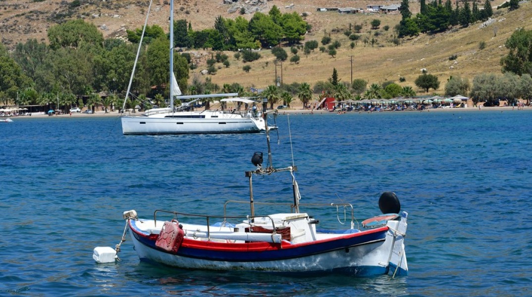 Παραλία της Καραθώνας στο Ναύπλιο