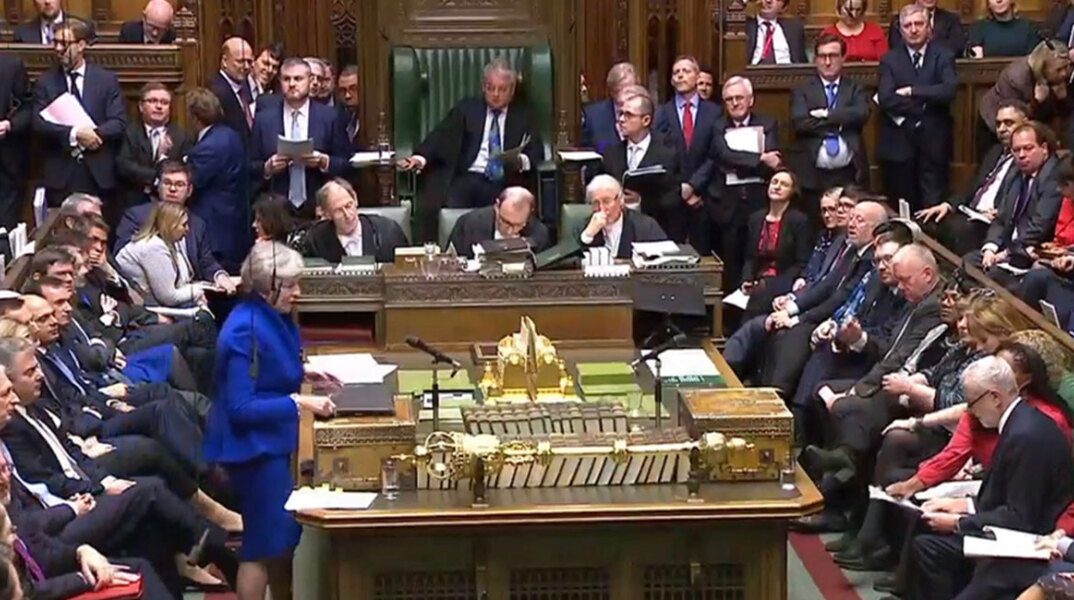 Τερέζα Μέι στη Βουλή των Κοινοτήτων