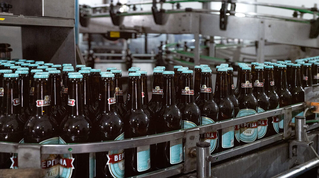 Εμφιαλωτήριο μπύρας Βεργίνα