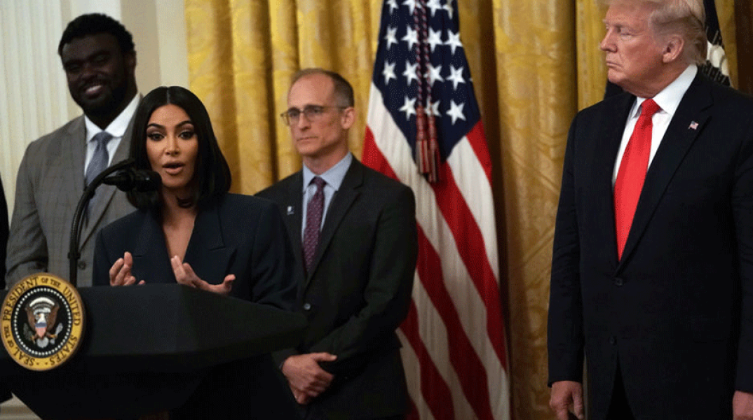 Κιμ Καρντάσιαν στον Λευκό Οίκο