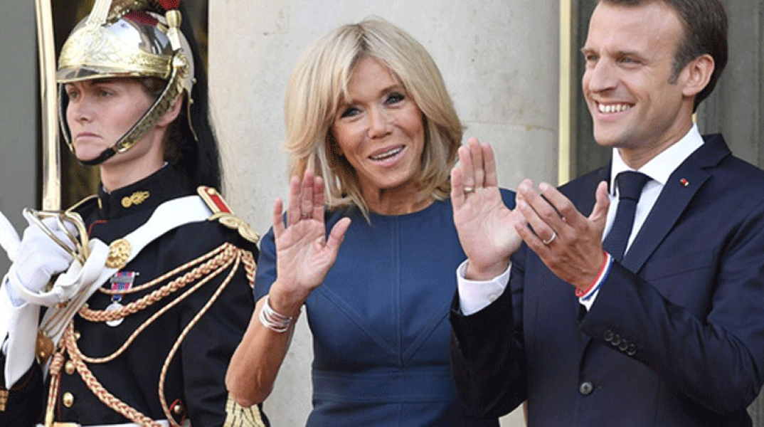 Μπριζίτ Μακρόν -  Εμανουέλ Μακρόν 