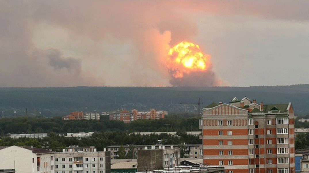 Πυρκαγιά σε αποθήκες πυρομαχικών στην Σιβηρία 