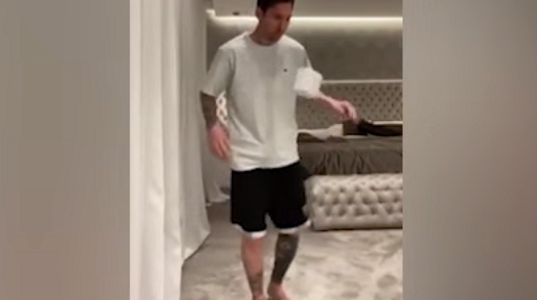 To «toilet paper challenge» του Μέσι