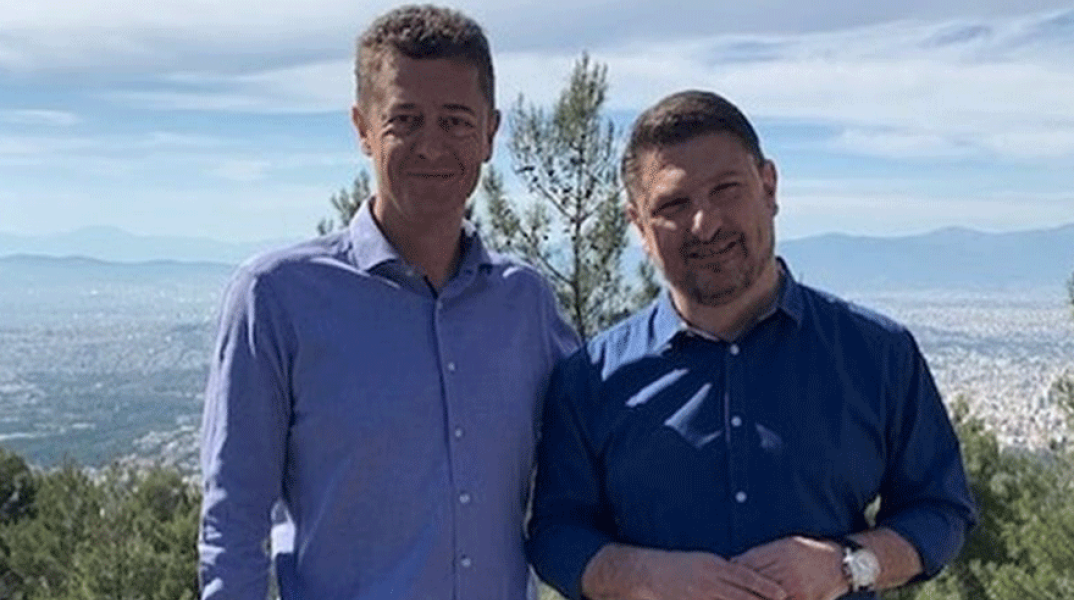 Αντώνης Σρόιτερ - Νίκος Χαρδαλιάς © instagram / antonis_sroiter 