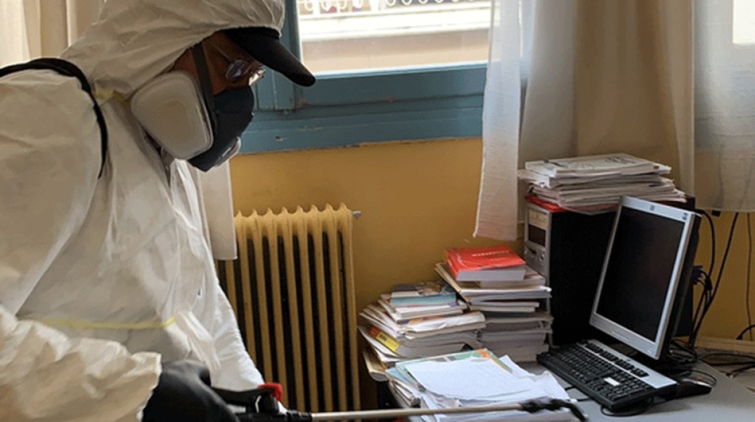 Απολυμάνσεις σε σχολικές μονάδες 