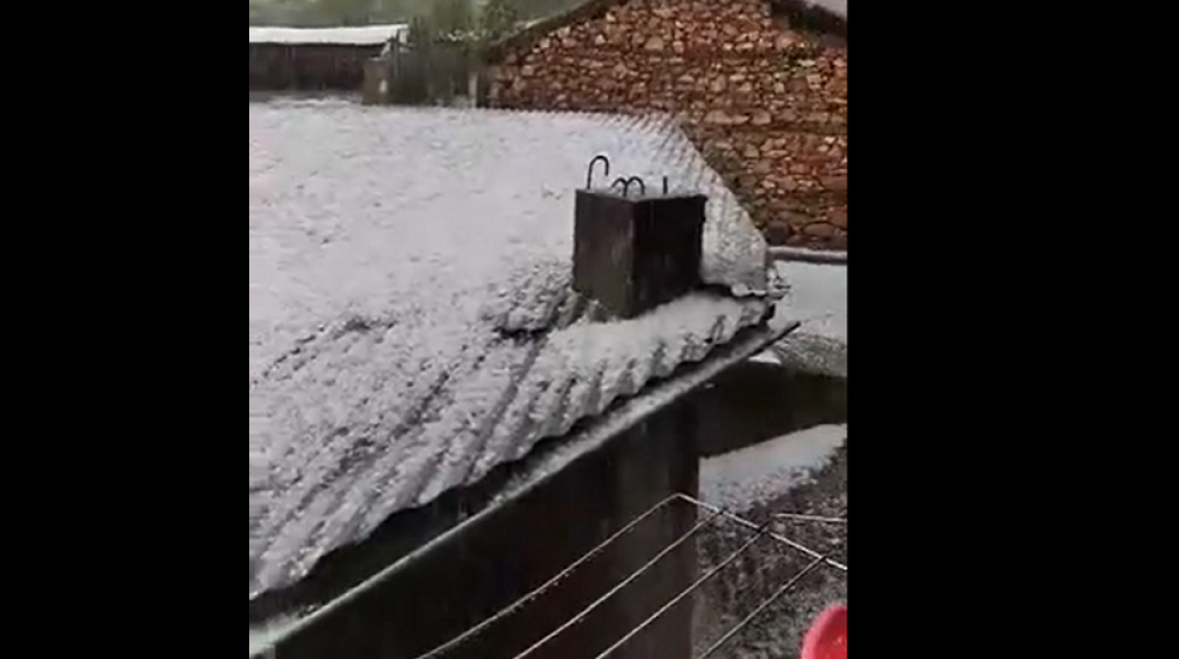 Χαλάζι στην Κοζάνη