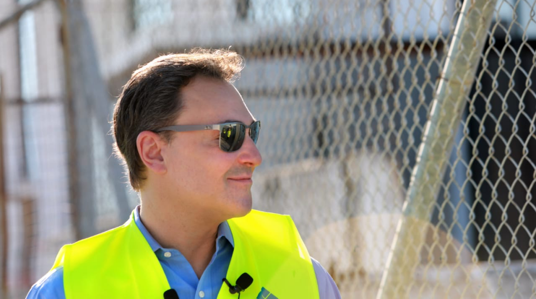 Ο Διευθύνων Σύμβουλος της Lamda Development S.A., Οδυσσέας Αθανασίου