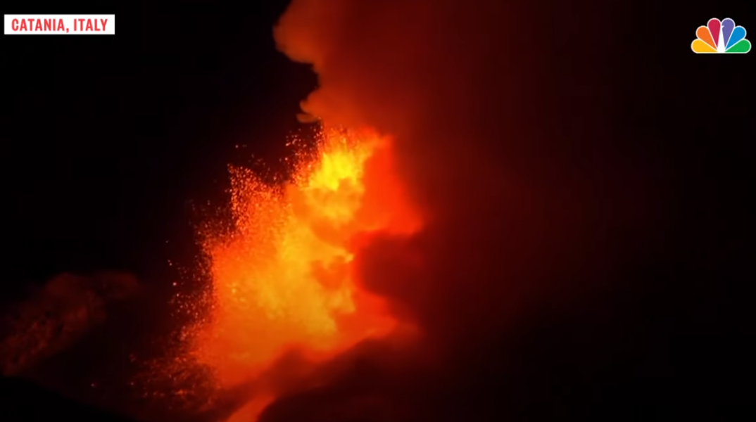 Έκρηξη στην Αίτνα 