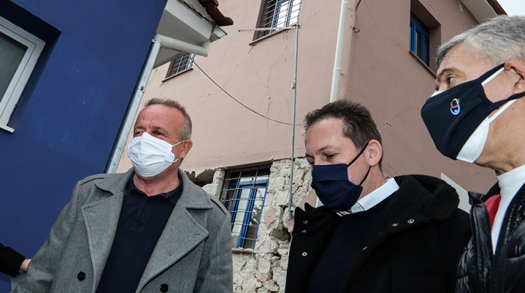 Επίσκεψη του αναπληρωτή υπουργού Εσωτερικών Στέλιου Πέτσα στο Δαμάσι Ελασσόνας 