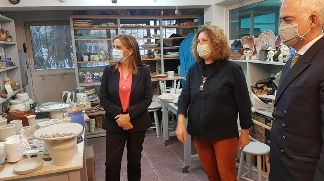 Tο ΚΕΘΕΑ-ΔΙΑΒΑΣΗ επισκέφτηκε η Υφυπουργός Υγείας, Ζωή Ράπτη