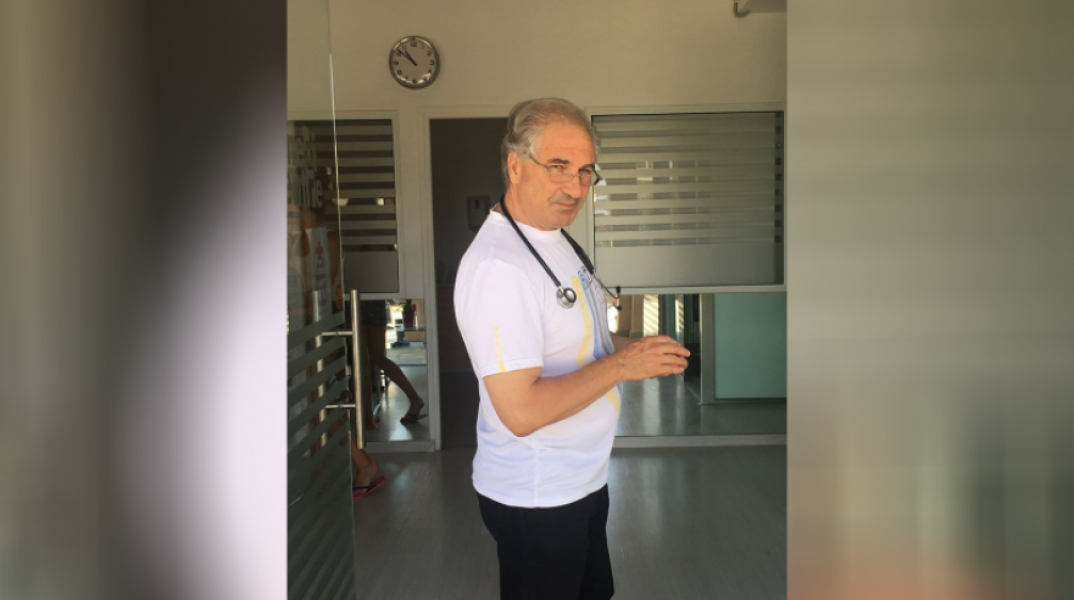 Ο Κύπριος γιατρός Μιχάλης Μάρκου©Facebook