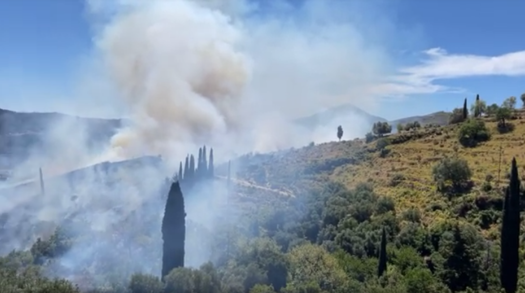 Φωτιά στην Κεφαλονιά