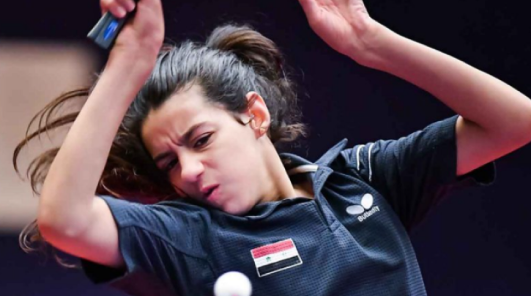 Η 12χρονη Hend Zaza από τη Συρία είναι η νεότερη αθλήτρια των φετινών Ολυμπιακών Αγώνων και διεκδικεί μετάλλιο στο πινγκ πονγκ © YouTube