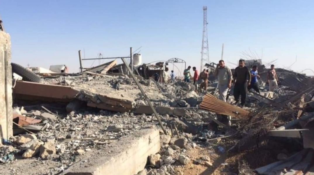 Aπό την επίθεση της Τουρκίας εναντίον κλινικής στην περιοχή Σίντζαρ στο Ιράκ © YouTube