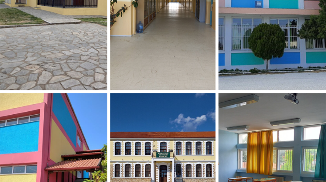 Η Ελληνικός Χρυσός ανέλαβε και ολοκλήρωσε την ανακαίνιση σχολείων του Δήμου Αριστοτέλη