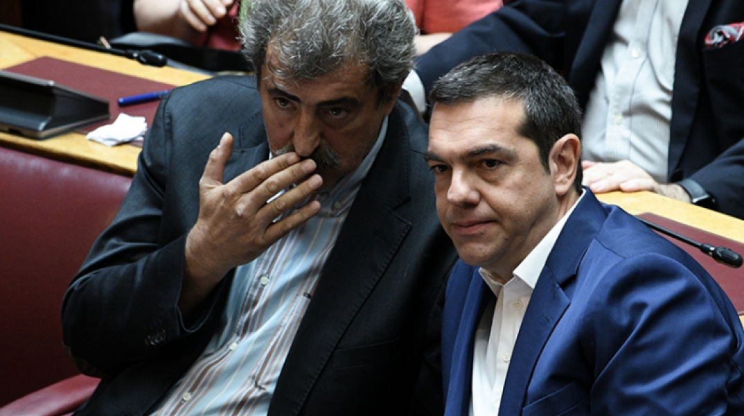 Παύλος Πολάκης - Αλέξης Τσίπρας © ΚΟΝΤΑΡΙΝΗΣ ΓΙΩΡΓΟΣ EUROKINISSI   