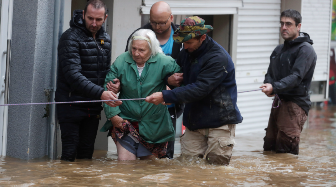 Βέλγιο πλημμύρες