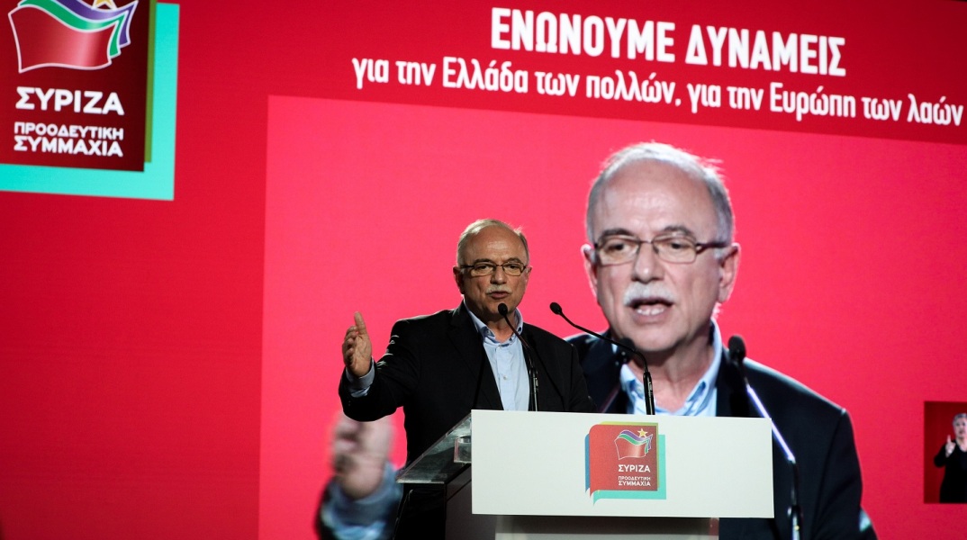 Ο Δημήτρης Παπαδημούλης 