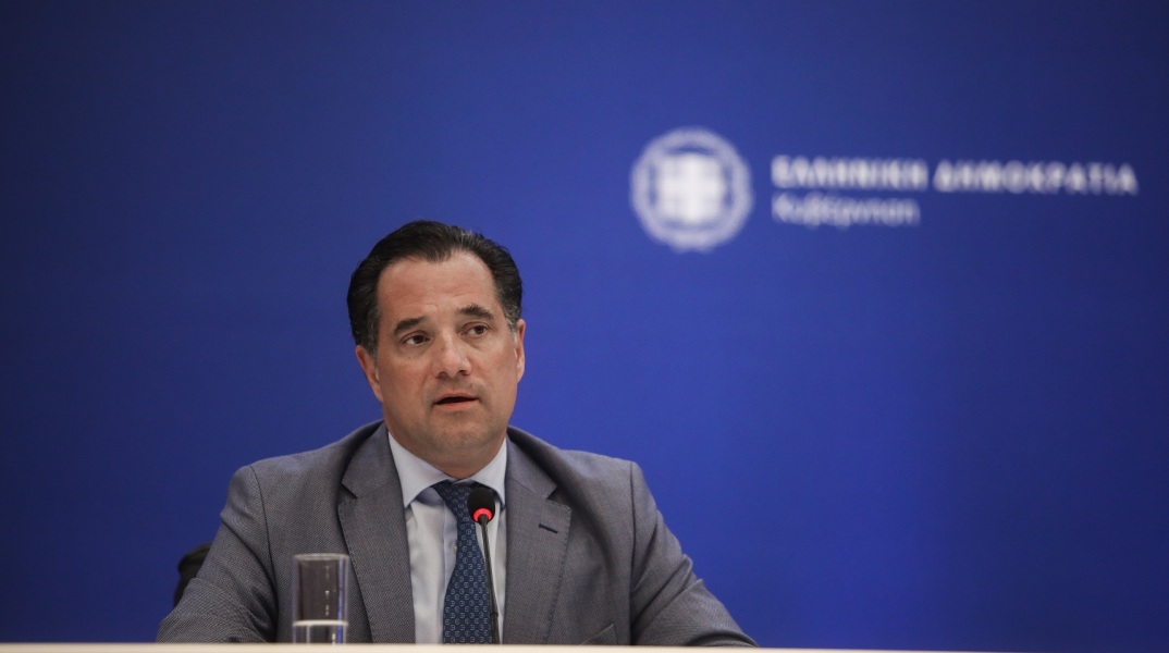 Ο υπουργός Ανάπτυξης Άδωνις Γεωργιάδης