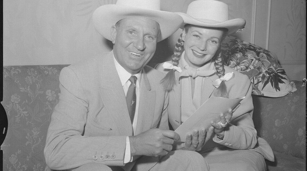 Ο Gene Autry και η Gail Davis