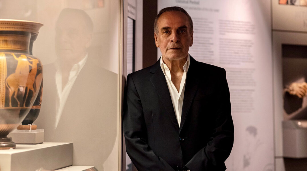 Ο Νικόλαος Καλτσάς στο Μουσείο Κυκλαδικής Τέχνης