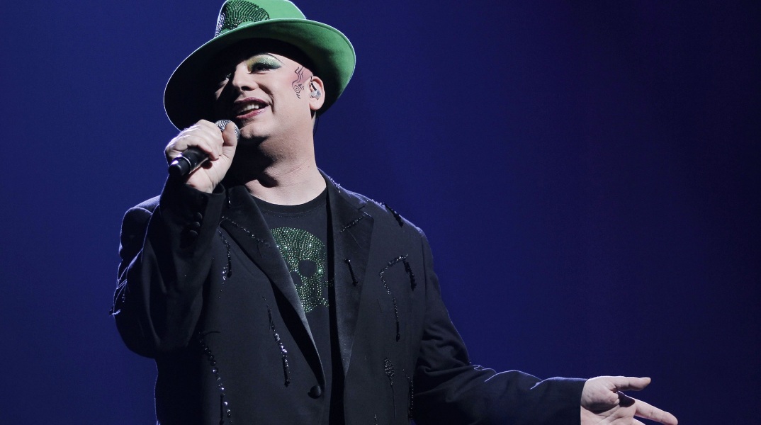 Ο τραγουδιστής Boy George