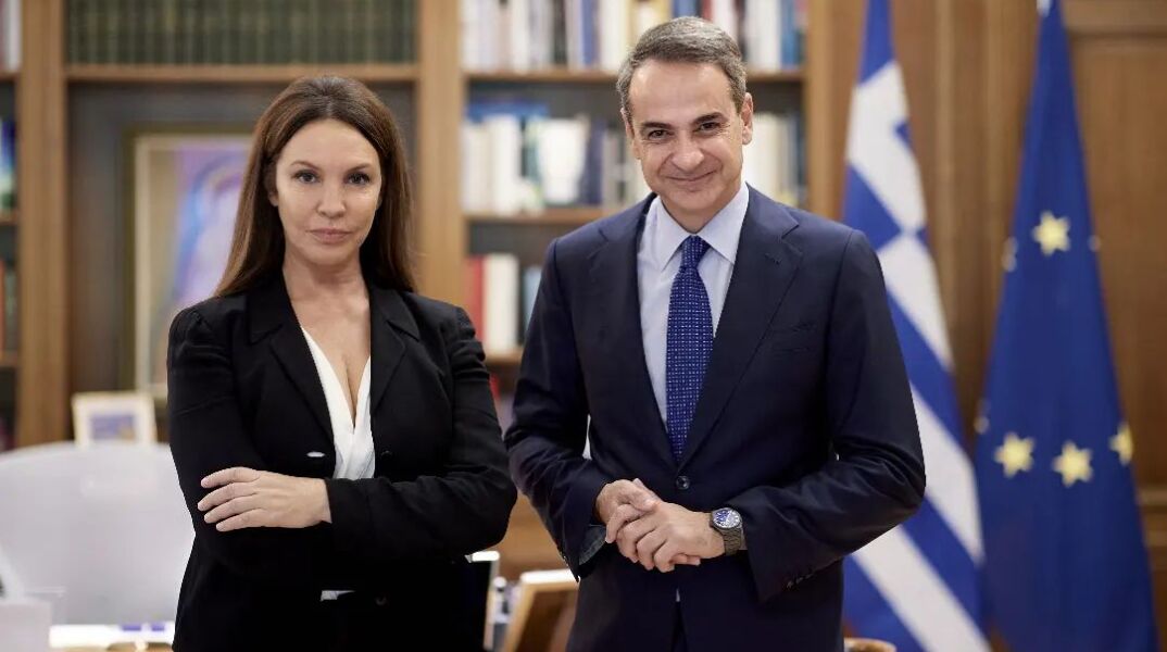 Βάνα Μπάρμπα - Κυριάκος Μητσοτάκης