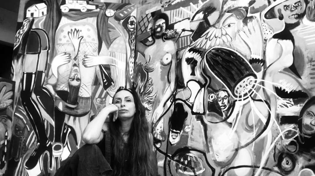 Η ζωγράφος Georgia Fambris