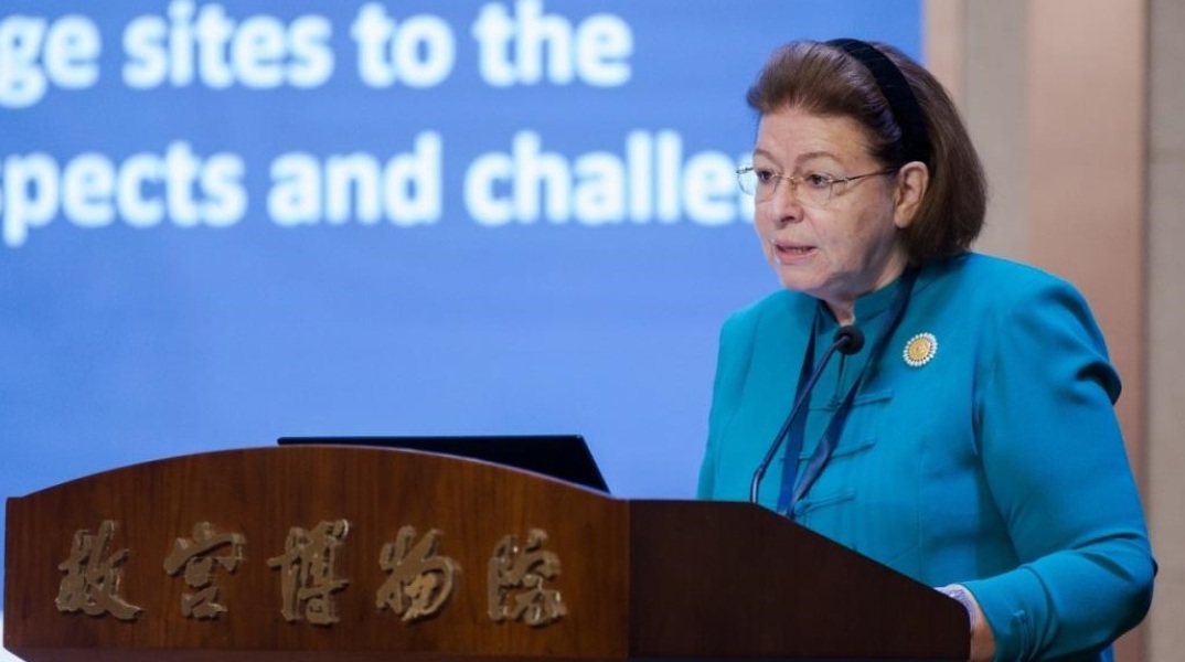 Η υπουργός Πολιτισμού Λίνα Μενδώνη κεντρική ομιλήτρια στο 6ο Taihe Forum στο Πεκίνο - Με τη συμμετοχή ακαδημαϊκών και εκπροσώπων  διεθνών οργανισμών.