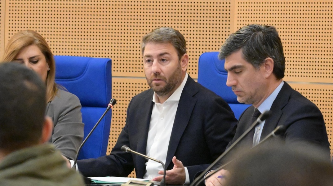 Ο πρόεδρος του ΠΑΣΟΚ, Νίκος Ανδρουλάκης