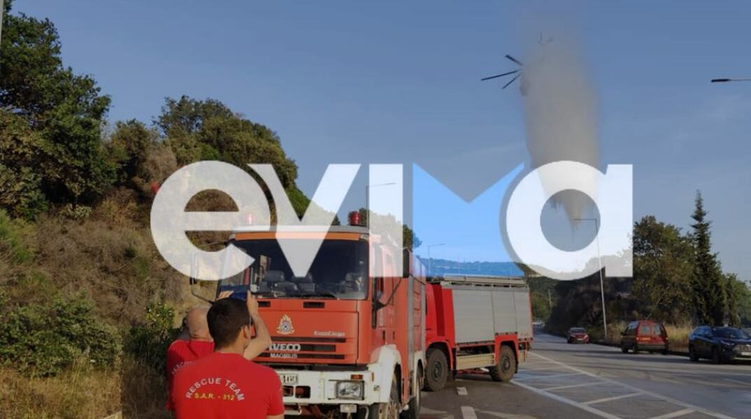 Φωτιά στην Εύβοια