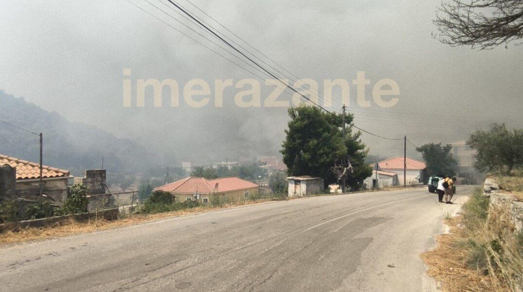 Φωτιά στη Ζάκυνθο