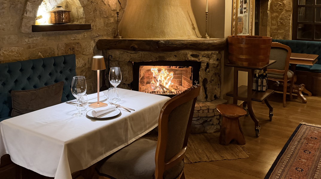 Το εστιατόριο του ξενώνα «Εν Δημητσάνη»