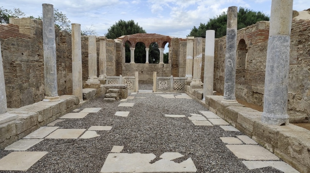 Παλαιοχριστιανική βασιλική - Εργαστήριο του Φειδία