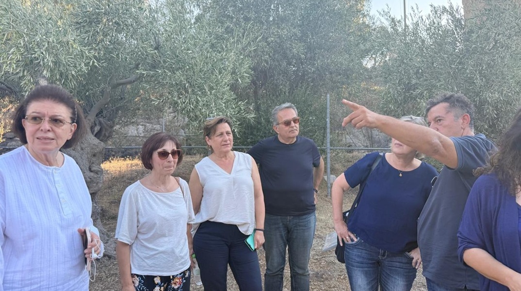 Η υπουργός Πολιτισμού, Λίνα Μενδώνη