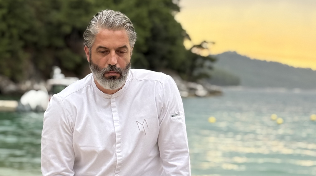 Ο σεφ Γιάννης Μαρινόπουλος