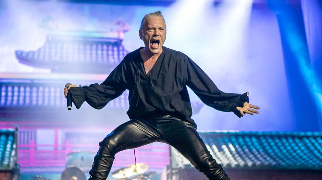 Φωτορεπορτάζ από τη συναυλία των Iron Maiden στην Αθήνα, στο γήπεδο ΟΑΚΑ, μαζί με τους Airbourne και Lord Of The Lost