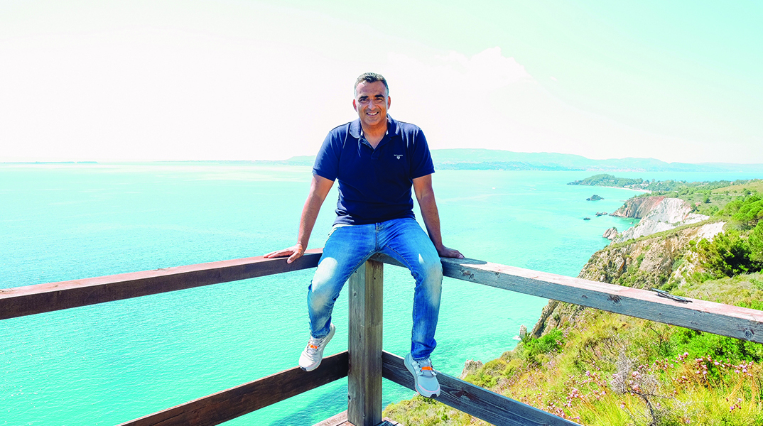 Ο Πέτρος Μαρκαντωνάτος.