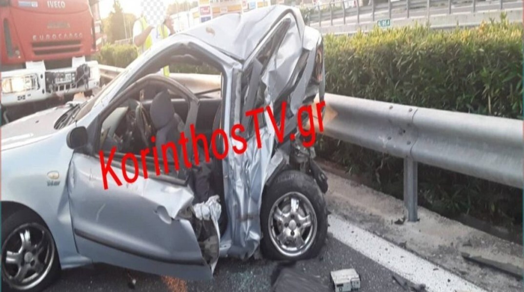 Τροχαίο δυστύχημα στην Κόρινθο