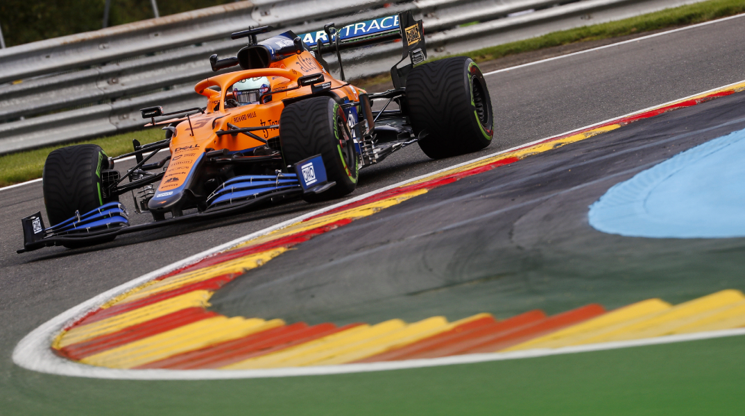 Ο Daniel Ricciardo στο βελγικό Γκραν Πρι