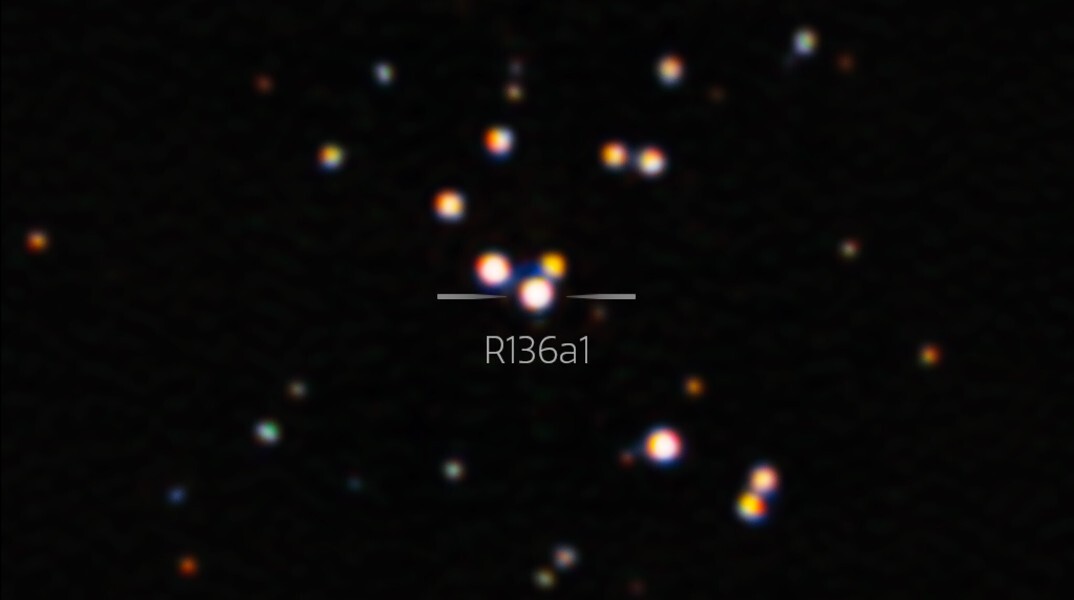 To άστρο R136A1 