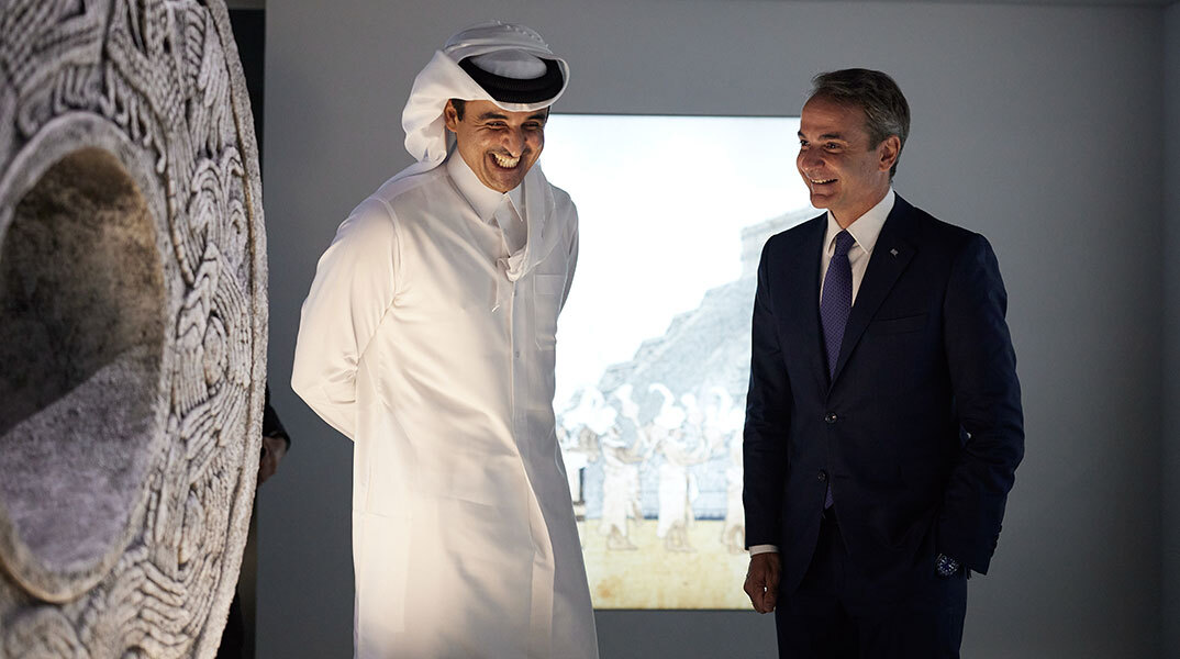 Επίσκεψη του πρωθυπουργού Κυριάκου Μητσοτάκη στο Κατάρ