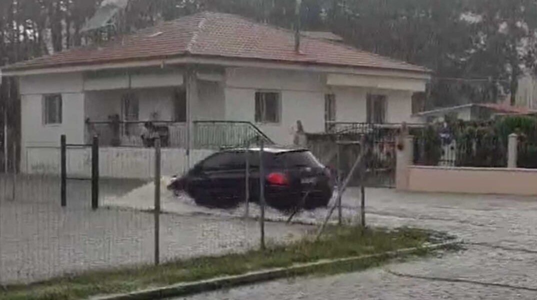 Κακοκαιρία στην Καστοριά