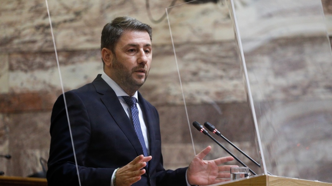 Ο πρόεδρος του ΠΑΣΟΚ-ΚΙΝΑΛ, Νίκος Ανδρουλάκης